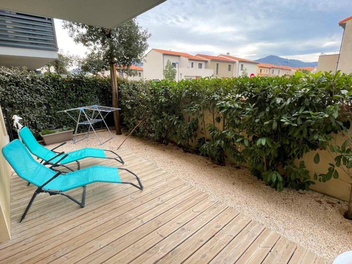 Appartement 3 Pieces Avec Terrasse Et Jardin, Proche Plage Et Commerces, 2 Parkings, Argeles-Sur-Mer - Fr-1-225-773 ภายนอก รูปภาพ